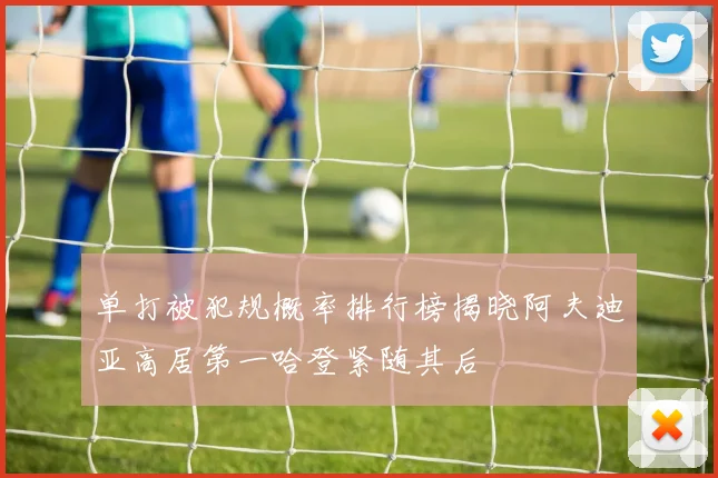 单打被犯规概率排行榜揭晓阿夫迪亚高居第一哈登紧随其后